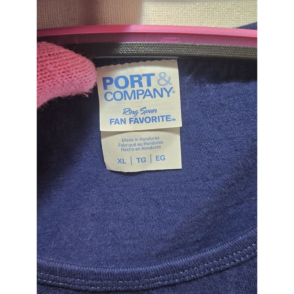 Port & Company Mens XL Blue Tank Top I Am Kenough Summer Lounge Laid-Back Funny - Picture 7 of 12